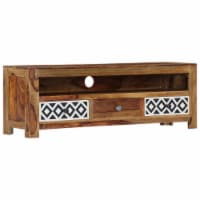 vidaXL TV Stand 47.2 x11.8 x15.7 Solid Wood Sheesham