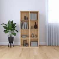 vidaXL Book Cabinet/Sideboard Sonoma Oak 26 x11.8 x51.2 Engineered Wood