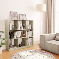 vidaXL Book Cabinet Sonoma Oak 38.4 x11.6 x39.4 Engineered Wood