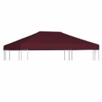 vidaXL Gazebo Top Cover 9.1 oz/yd² 9.8'x13.1' Bordeaux