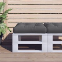 vidaXL Floor Pallet Cushion 23.6 x24 x3.9  Anthracite