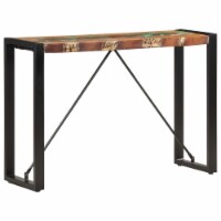 vidaXL Console Table 43.3 x13.8 x29.9 Solid Reclaimed Wood