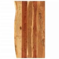 vidaXL Bathroom Vanity Top Solid Acacia Wood 39.4 x20.5 x1.5