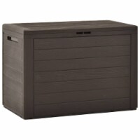 Vidaxl Garden Storage Box Brown 38.7 X17.3 X21.7
