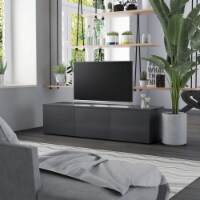 vidaXL TV Stand Gray 47.2 x13.4 x11.8 Engineered Wood