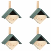 vidaXL Bird Houses 4 pcs 9.4 x6.3 x11.8 Firwood