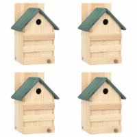 vidaXL Bird Houses 4 pcs 9.1 x7.5 x13 Firwood