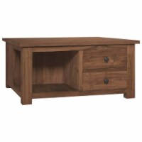 vidaXL Coffee Table 26.8 x26.8 x13 Solid Teak Wood