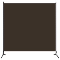 vidaXL 1-Panel Room Divider Brown 68.9 x70.9