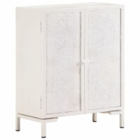 vidaXL Sideboard 23.6 x11.8 x29.9 Solid Mango Wood