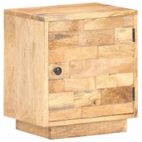 vidaXL Bedside Cabinet 15.7 x11.8 x17.7 Solid Mango Wood