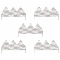 vidaXL Garden Trellis Fences 5 pcs 66.9 x41.3 Willow