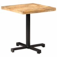 vidaXL Bistro Table Square 27.6 x27.6 x29.5 Rough Mango Wood