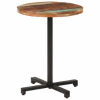 vidaXL Bistro Table Round Ø23.6 x29.5 Solid Reclaimed Wood