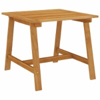 vidaXL Patio Dining Table 34.6 x34.6 x29.1  Solid Acacia Wood