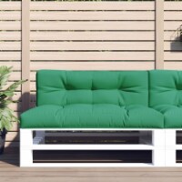 vidaXL Pallet Sofa Cushion Green 47.2 x15.7 x3.9