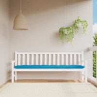 vidaXL Garden Bench Cushion Light Blue 78.7 x19.7 x2.8 Oxford Fabric