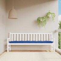 vidaXL Garden Bench Cushion Blue 78.7 x19.7 x2.8 Oxford Fabric