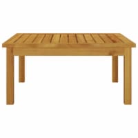 Vidaxl Patio Lounge Table 24.8 X24.8 X11.8  Solid Acacia Wood