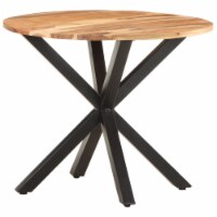 vidaXL Side Table 26.8 x26.8 x22 Solid Acacia Wood