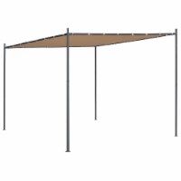 Vidaxl Gazebo With Slanted Roof 118.1 X118.1 X98.8  Beige 180 G/M?