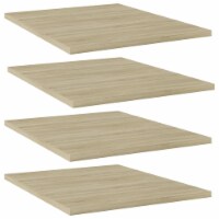 vidaXL Bookshelf Boards 4 pcs Sonoma Oak 15.7 x19.7 x0.6 Engineered Wood