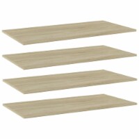 vidaXL Bookshelf Boards 4 pcs Sonoma Oak 31.5 x11.8 x0.6  Engineered Wood