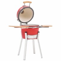 vidaXL Kamado Barbecue Grill Smoker Ceramic 29.9