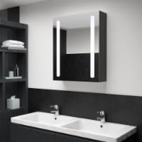 vidaXL LED Bathroom Mirror Cabinet 19.7 x5.1 x27.6