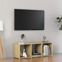 vidaXL TV Cabinet Sonoma Oak 42.1 x13.8 x14.6  Engineered Wood