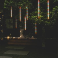 vidaXL Meteor Lights 8 pcs 2 ft Colorful 288 LEDs Indoor Outdoor