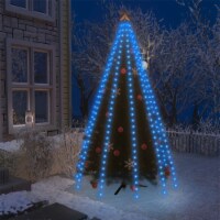 vidaXL Christmas Tree Net Lights with 250 LEDs Blue 98.4