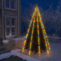 vidaXL Christmas Tree Net Lights with 400 LEDs Colorful 157.5