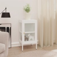 vidaXL Sideboard 15 x13.8 x27.6 Metal and Glass