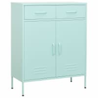 vidaXL Storage Cabinet Mint 31.5 x13.8 x40 Steel
