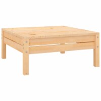 Vidaxl Patio Footstool Solid Pinewood