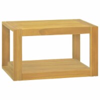 vidaXL Wall-mounted Bathroom Cabinet 23.6 x17.7 x13.8  Solid Wood Teak