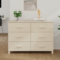 vidaXL Sideboard HAMAR Honey Brown 44.5 x15.7 x31.5  Solid Wood Pine