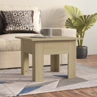 vidaXL Coffee Table Sonoma Oak 21.7 x21.7 x16.5 Engineered