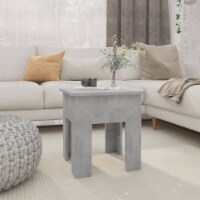 vidaXL Coffee Table Concrete Gray 15.7 x15.7 x16.5 Engineered Wood