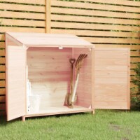 vidaXL Garden Shed 40.2 x20.5 x44.1 Solid Wood Fir Perspective: Main
