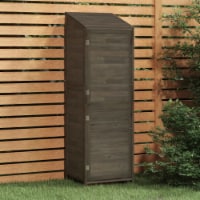 vidaXL Garden Shed Anthracite 21.7 x20.5 x68.7 Solid Wood Fir