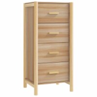 vidaXL Highboard 16.5 x15 x35.4 Engineered Wood