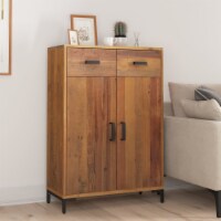 vidaXL Shoe Rack 29.5 x15.7 x43.3 Solid Wood Pine