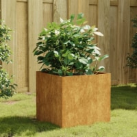 vidaXL Planter 15.7 x16.1 x15.7 Corten Steel