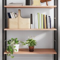 vidaXL Wall Shelf Light Brown 31.5 x15.7 x0.8 Treated Solid Wood Oak