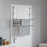 vidaXL Drying Rack for Balcony 35 x9.8 x(23.6 -37.4 ) Aluminum