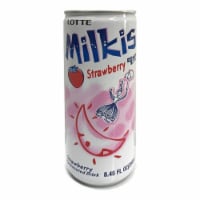 Lotte Milkis Strawberry Soda
