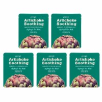 Petitfee Artichoke Soothing Hydrogel Beauty Face Mask 5 Sheets - 1.12 oz (32 g) Each