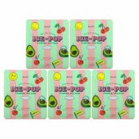 Koelf Ice-Pop Hydrogel Beauty Face Mask Cherry & Avocado 5 Sheets - 30 g Each